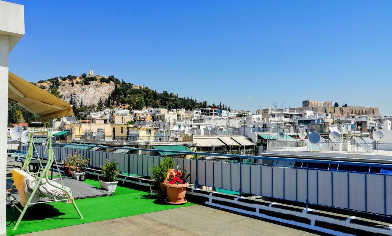 Rooftop Studio, Acropolis View! アテネ エクステリア 写真