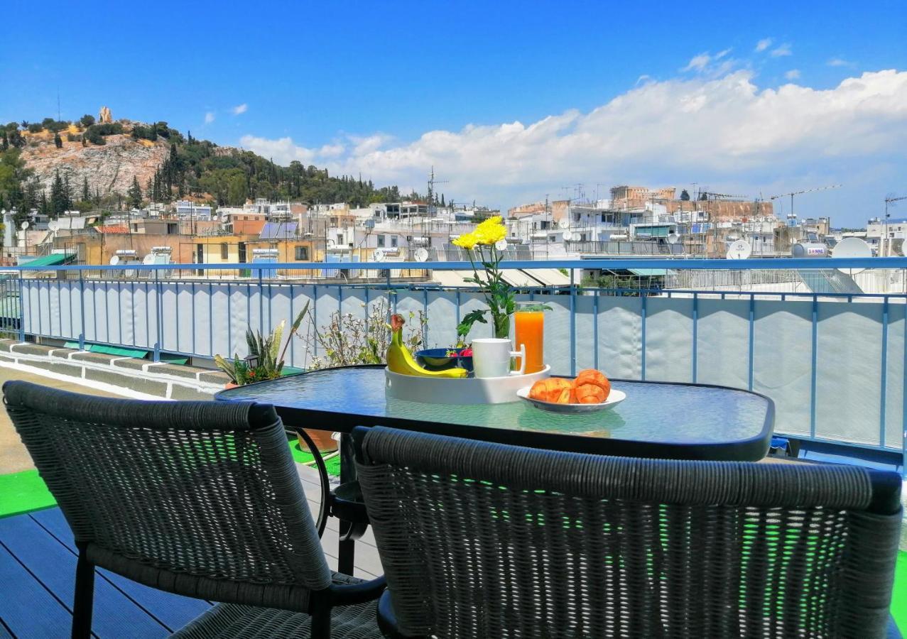 Rooftop Studio, Acropolis View! アテネ エクステリア 写真